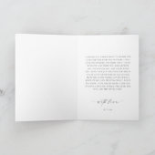 Carte Mariage Ellesmere Navy Ses Vows (Intérieur)