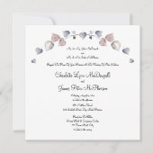 Carte Mariage en cuir écossais doux violet (Devant)