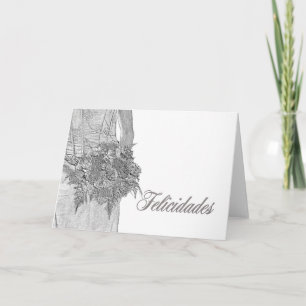 Carte Mariage espagnol félicitations