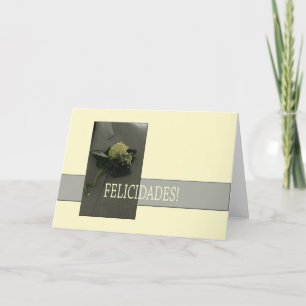 Carte Mariage espagnol félicitations