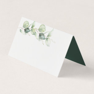 Carte Mariage Eucalyptus Botanical Greenery