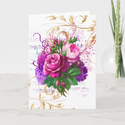Carte Mariage Félicitations Ajouter des noms Lilac Ephem (Devant)