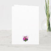 Carte Mariage Félicitations Ajouter des noms Lilac Ephem (Dos)