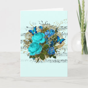 Carte Mariage Félicitations Ajouter des noms Rose Epheme