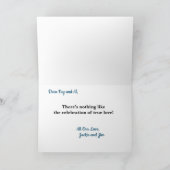 Carte Mariage Félicitations Cheval Et Buggy (Intérieur)