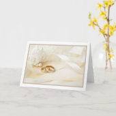 Carte mariage - Félicitations pour votre grand jou (Fleur jaune)