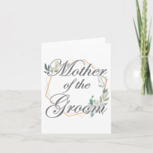Carte Mariage Fête des mariées Épouse Maman Mère Du Groo
