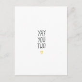 Carte mariage/Fiançailles (Devant)