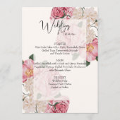 Carte Mariage Floral (Devant)