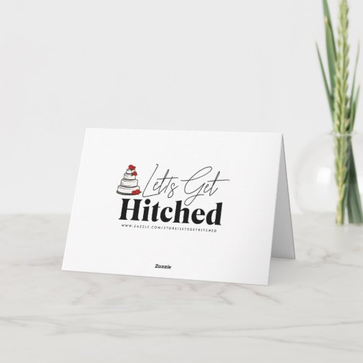 Carte | Mariage floral (Dos)