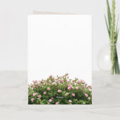 Carte Mariage floral chat mignon félicitations salutatio (Dos)