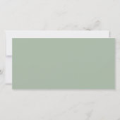 Carte Mariage Floral Tropical Trouvez Votre Siège (Dos)