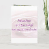Carte Mariage Golden Deco (Dos)
