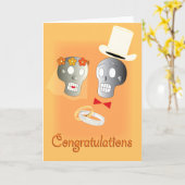 Carte Mariage Hallow (Fleur jaune)