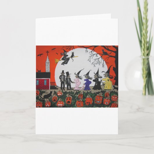 Carte Mariage Halloween (Devant)