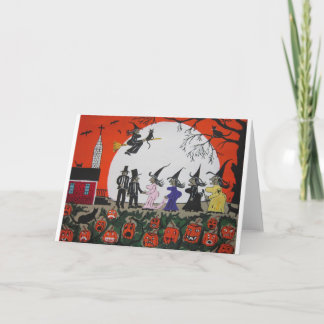 Carte Mariage Halloween