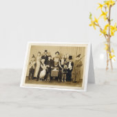 Carte Mariage Halloween éffrayant (ou) (Fleur jaune)