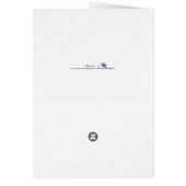 Carte Mariage Hot Dang avec roue Wagon (Dos)