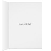 Carte Mariage Hot Dang avec roue Wagon (Intérieur (Droit))