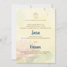 Carte mariage indienne Carte Mariage numérique hin