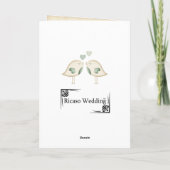 Carte Mariage Inséparable (Dos)