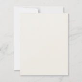 Carte Mariage Inséparable (vide) (Dos)