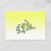 Carte Mariage jaune (Dos)