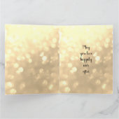 Carte Mariage Jour Fairy Sparkle design (Intérieur)