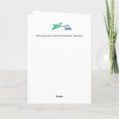 Carte Mariage : Le voyage de la vie (Dos)
