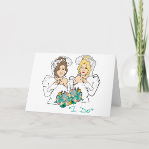 Carte Mariage lesbienne