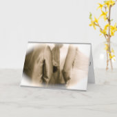 Carte mariage lesbienne (Fleur jaune)