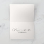 Carte Mariage Love Texte Avec Vin Fleur (Intérieur)