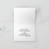 Carte Mariage "Love Together" (Intérieur)