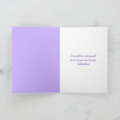Carte Mariage Marche vers l'autel avec moi (Intérieur)