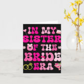 Carte Mariage Mariage Des Coeurs Fleurs Dans Ma Soeur De (Fleur jaune)