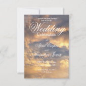 Carte mariage Mariage Sunset (Devant)