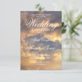 Carte mariage Mariage Sunset (Debout devant)