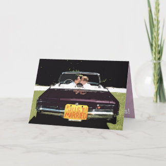 Carte mariage masculin "marié" GREETING CARD