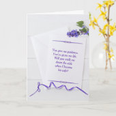 Carte Mariage Me Descendre L'Aisle (Fleur jaune)