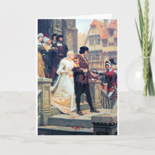 Carte Mariage médiéval Romance