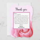 Carte mariage Merci (Devant)