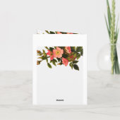 Carte Mariage Merci-cadeau (Dos)