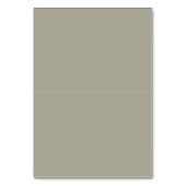 Carte Mariage moderne Gris Simple (Dos)