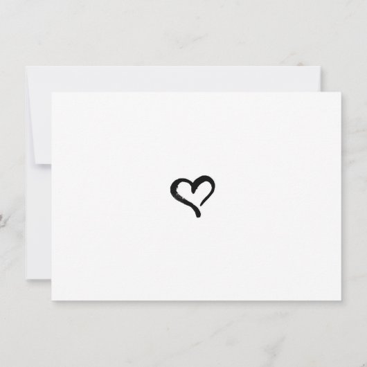 Carte Mariage moderne reprogrammé Changement de régime D (Dos)