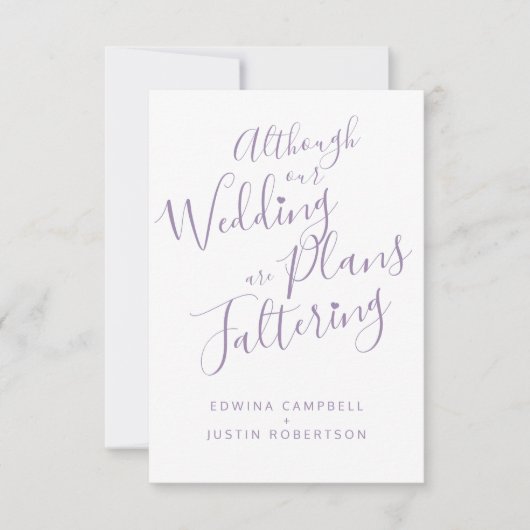 Carte Mariage modifié en petite partie reprogrammée (Devant)