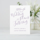 Carte Mariage modifié en petite partie reprogrammée (Debout devant)