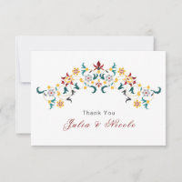 Mariage Motif classique complexe de géométrie vint