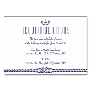 Carte Mariage Nautique Avec Ancres