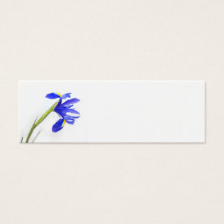 Carte mariage Nom du lieu - fleur d'iris violet