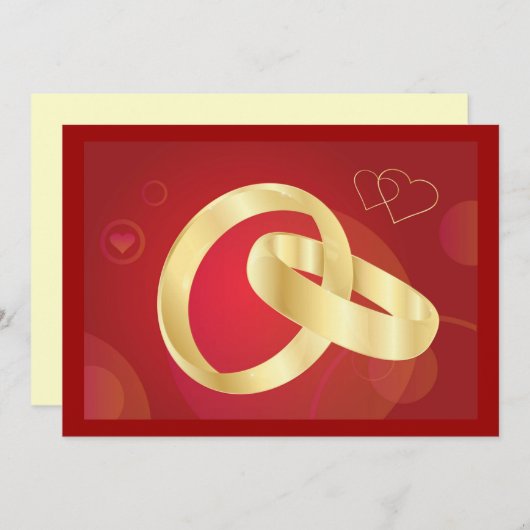 Carte Mariage-Or-Rings.jpg ANNEAUX MARIAGES OR OR (Devant / Derrière)